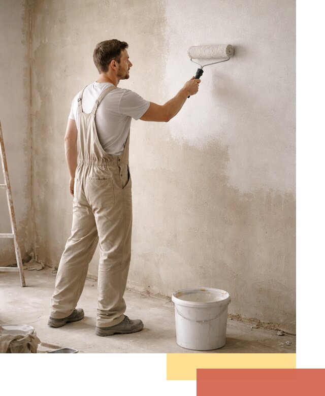 Грунтовка стен под отделку в Казани профессиональным раствором