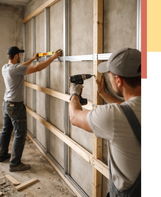 Устройство обрешетки под панели в Казани от 2230 руб. — монтаж под ключ | ОТДЕЛОЧНИК-Кзн