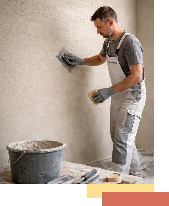 Декоративная штукатурка травертин в Казани для стен и потолков