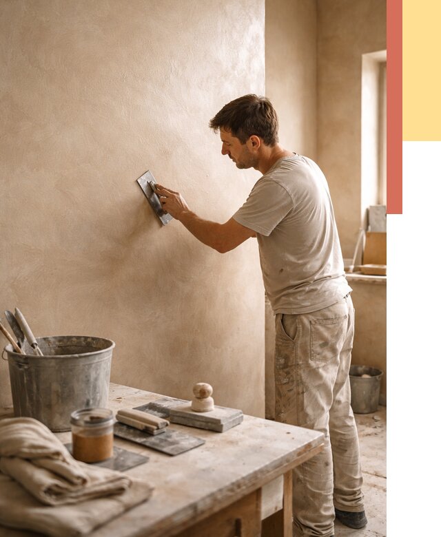 Марокканская штукатурка таделакт в Казани под ключ от 4459 руб. | ОТДЕЛОЧНИК-Кзн