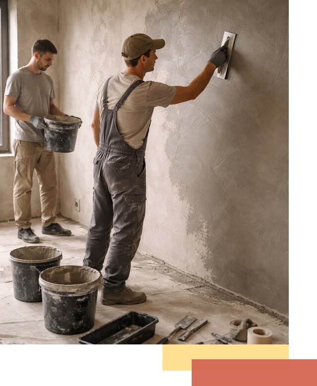 Нанесение микроцемента на стены в Казани качественно и быстро