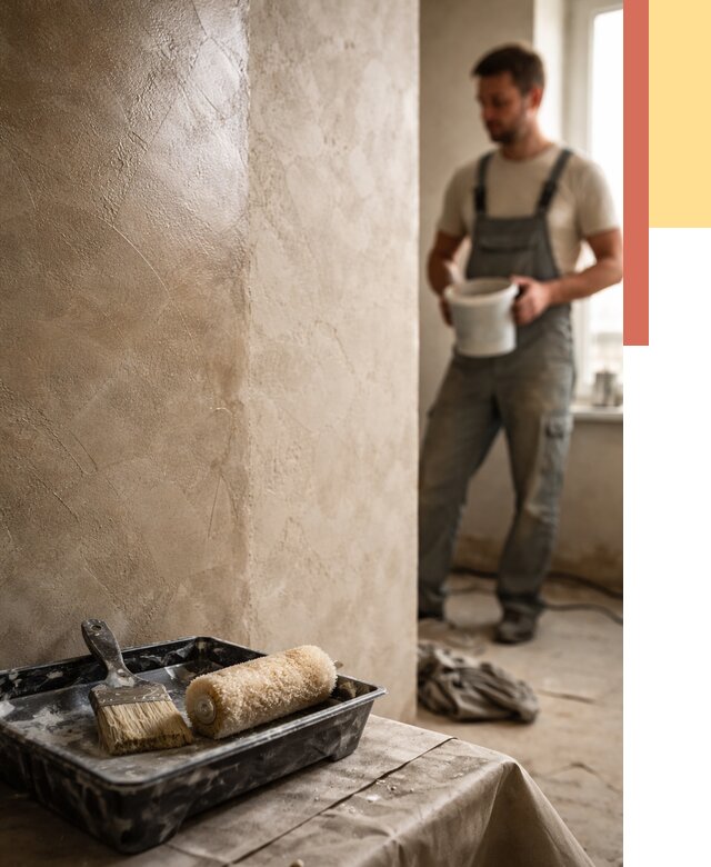 Нанесение воска на штукатурку в Казани от 3716 руб. | Услуги ОТДЕЛОЧНИК-Кзн