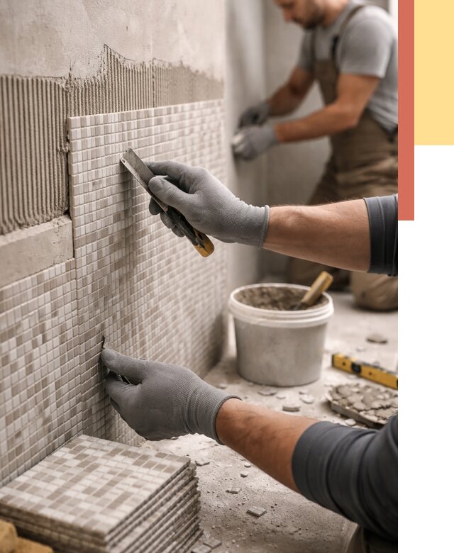 Облицовка стен мозаикой в Казани от 3397 руб/м2 — укладка мозаики на стены | ОТДЕЛОЧНИК-Кзн