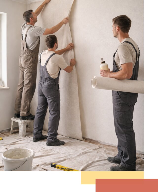 Оклейка стен обоями в Казани — качественно и профессионально