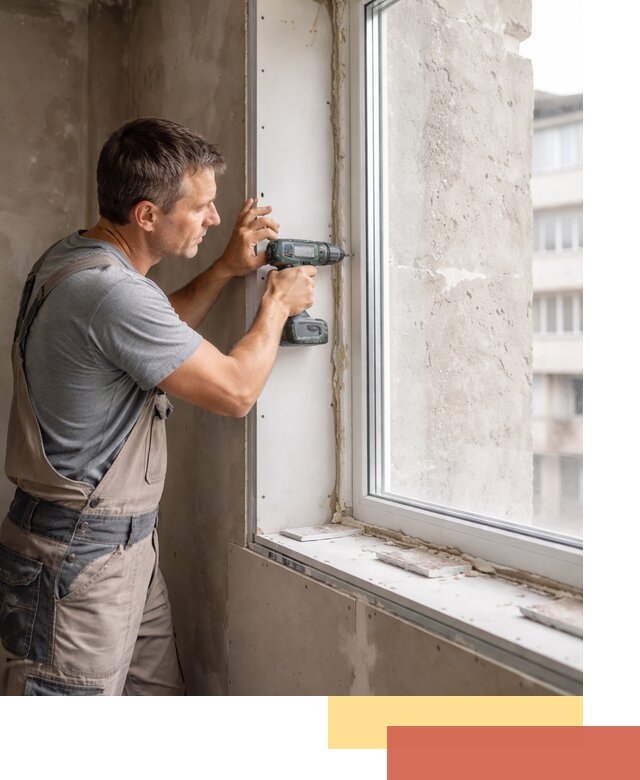 Монтаж гипсокартонных откосов в Казани под ключ