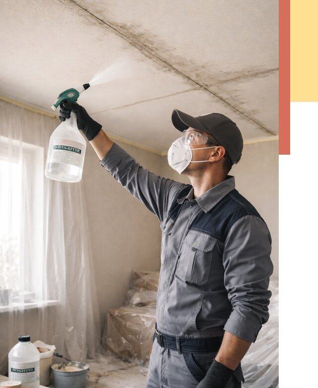 Антисептическая обработка потолка в Казани от 2654 руб. | ОТДЕЛОЧНИК-Кзн