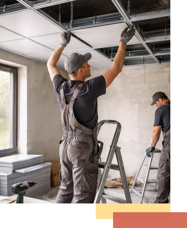 Монтаж кассетного потолка в Казани качественно и быстро