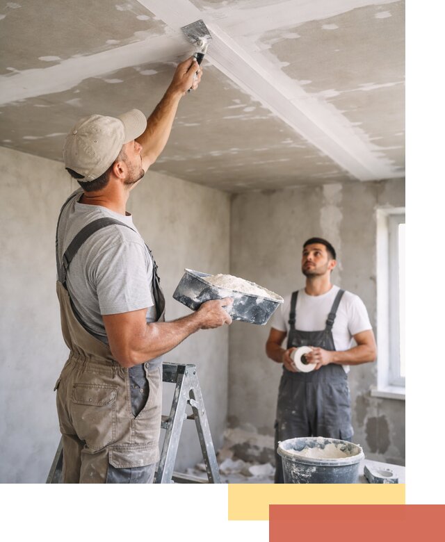 Обработка швов потолка ГКЛ в Казани: качественная заделка и шпатлевка