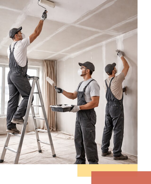 Покраска потолка из гипсокартона в Казани качественно и недорого