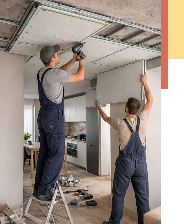 Шумоизоляция потолка панелями зипс в Казани от 1964 руб. под ключ | ОТДЕЛОЧНИК-Кзн